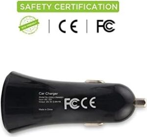 3.4A 17W Çift USB Çıkışlı Araç Şarj Cihazı