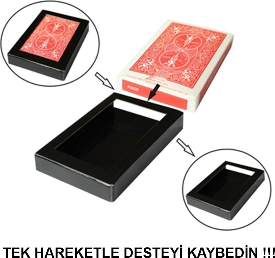 Sihirli Kaybolan Deste Oyun Kağıdı Ilizyon Oyunu Kaybolan Kart