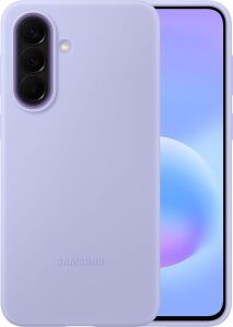 Galaxy A57 Silikon Kılıf - Eflatun