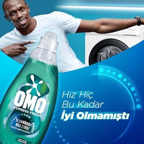 Express Fresh Kötü Koku Karşıtı Beyaz ve Renkliler Sıvı Çamaşır Deterjanı, 1480 ml