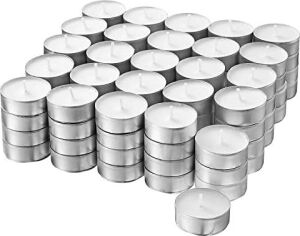 Glımma 100 x  Tealight 100-BLANCO (Paket-Beyaz)