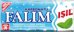 5'li Işıl Karbonat ve Nane Aromalı Şekersiz Sakız 40 gr