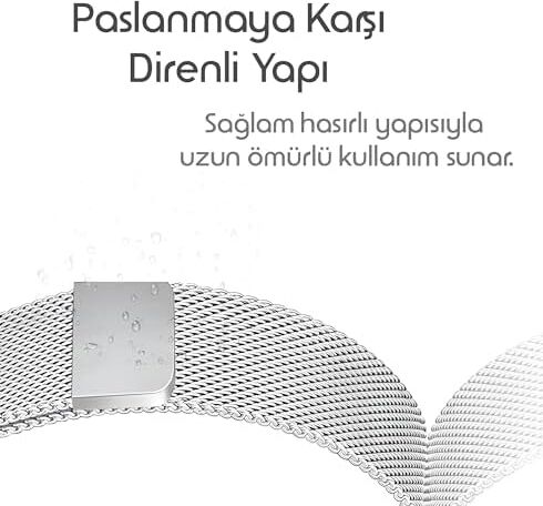 Xiaomi Redmi Watch 6/5/4/mi Band 10 Pro/9 Pro/8 Pro Için Kordon Manyetik Tasarımlı Terletmeyen Mi Band 10 Pro Kordon Nefes Alabilen Metal Hasır Redmi Watch 6 Kordonu