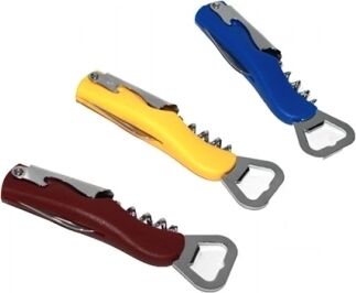Çok Amaçlı ve Kullanışlı Metal Tirbişon - Açacak 4 Fonksiyonlu