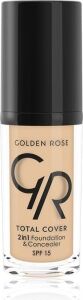 Total Cover 2si1 Arada Kapatıcı ve Fondöten No: 01 Porcelain - 30 ml