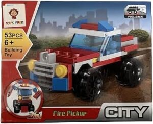 City Oyuncak Legolu Set 53 Parça Robotlu