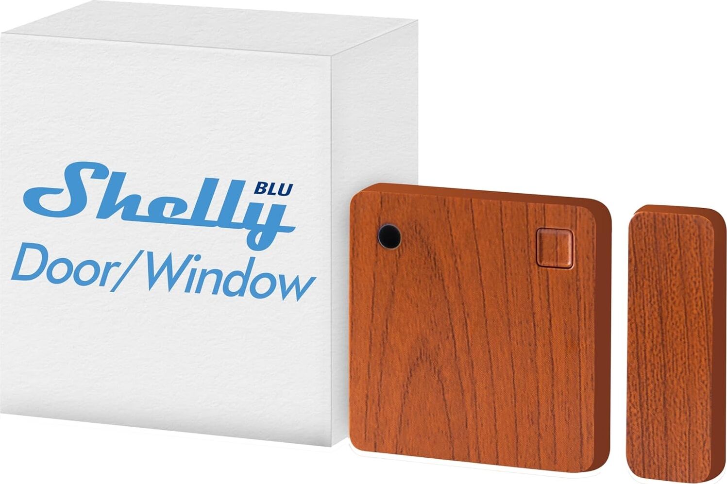 Shelly Blu Door/window  | Bluetooth Smart Kapı ve Pencere Sensörü, Lüks Sensörlü | Güvenlik | Anında Tepki | Ios Android Uygulaması | Ağ Geçidi Gereklidir | Sahne Etkinleştirme