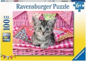 129850 Sevimli Kedicik Puzzle, 100 Parça
