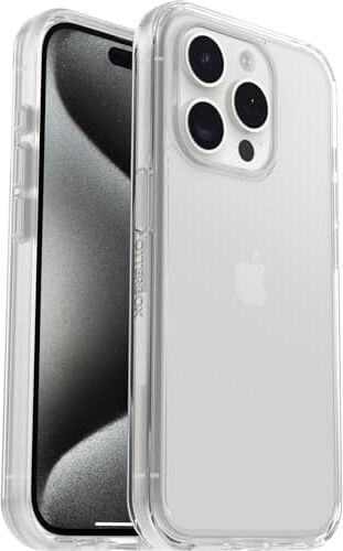 15 Pro Için Clear Kılıf, Düşmeye Dayanıklı Koruyucu Kılıf, Askeri Standartlara Göre 3x Test Edilmiştir, Şeffaf