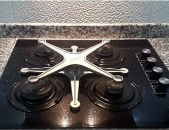 Ocak Üstü 360° Dönerli Börek ve Künefe Pişirme Aparatı Döküm Spider Cooking