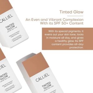 Calliel Günlük Renkli Likit Güneş Kremi Hafif Yapı Ton Eşitleyen Spf 50 – 02-50 ml