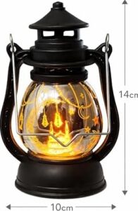 Pilli LED Işık, Askılı Fener Süsü Sarı Işıklar Peri Işıkları Aydınlatmalı Şerit LED Ramazan Süsü LED Işık Siyah