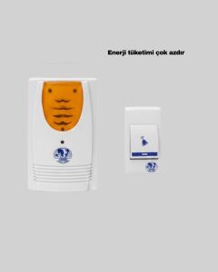 Wireless Kapı Zili Pratik ve Zahmetsiz Günlük Kullanım