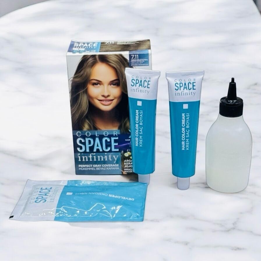 Space Infınıty Set Saç Boyası 8.73 Karamel