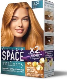 Space Infınıty Set Saç Boyası 8.73 Karamel