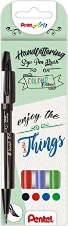 Sing Pen Brush - 4'lü Blister (A-B-C-D)