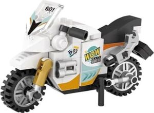 LZ-8624 Loz Motorsiklet 120 Parça Block Oyuncak Mini Poşet