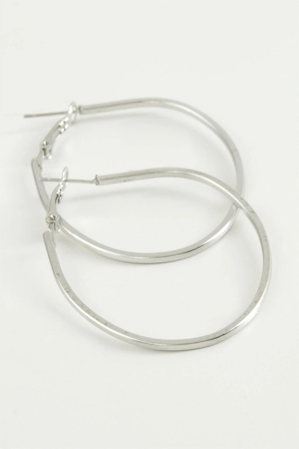 Oval Halka Küpe 4,5 cm