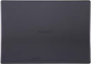 Matebook D14 2019-2022 Kılıf Uyumlu Kristal Parlak Şeffaf Sert Hard Case Ince Hafif Çizilme Koruma 14 Inç Siyah