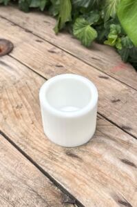Silindir 3D Mum Kalıbı 6X6X6 (Silikon) 1 Adet