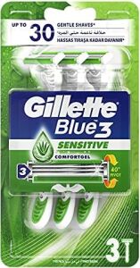 Blue3 Sensitive Kullan At Tıraş Bıçağı 3'lü 1 Paket