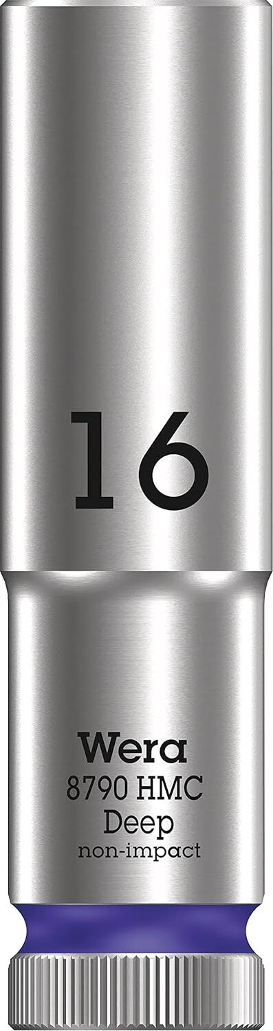 05004556001 8790 Hmc Derin Lokma Anahtar 1/2 Inç, Menekşe Rengi, 16,0 mm