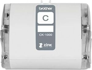 VC-500W Etiket ve Fotoğraf Yazıcıları Için Orijinal CK-1000~2 (1,9 Inç) 50 mm Genişlik x 2,0 M (2 M) Temizleme Rulosu