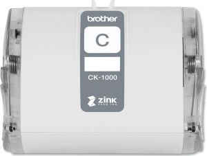 VC-500W Etiket ve Fotoğraf Yazıcıları Için Orijinal CK-1000~2 (1,9 Inç) 50 mm Genişlik x 2,0 M (2 M) Temizleme Rulosu