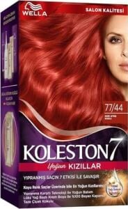 Kit 77-44 Kor Ateşi Kızılı Saç Boyası
