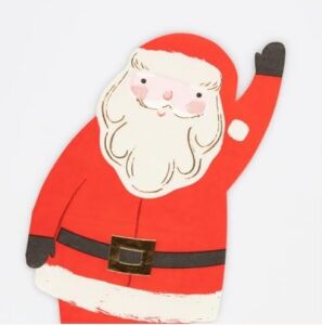 - Jolly Christmas Napkins - Baba Peçeteler (16'lı)