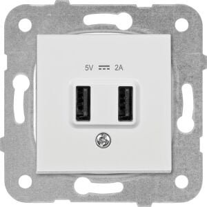 Karre Beyaz USB Priz 5V 2A
