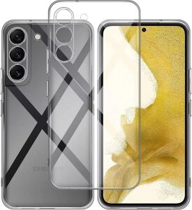 ile Uyumlu Şeffaf Clear Silikon Yüksek Kalite Darbeye Dayanıklı Şık Telefon Kılıfı ( A35)