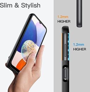 A54 Uyumlu Içi Kadife Lansman Liquid Silicone Kılıf Şok Emici Full Kasa Koruma Sağlayan Kılıf (Siyah)