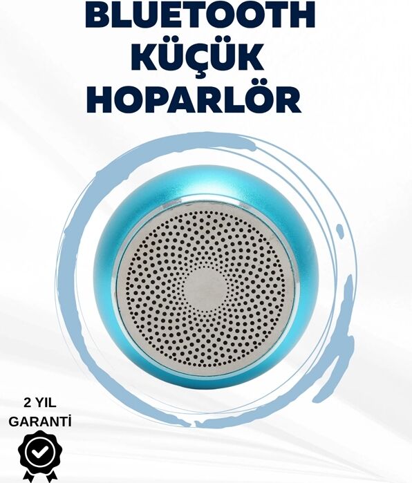 Alüminyum Gövdeli Mini Bluetooth Hoparlör – Dayanıklı ve Şık Tasarım