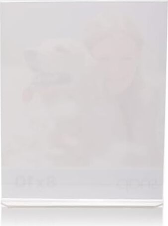 Snap 5 x 7 Akrilik Açık Bile Ayakta Çerçeve (Set 12), Plastik Akrilik, Şeffaf, 8 x 10 Inches