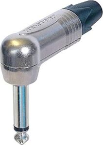 Neutrik NP2RX 6,3 mm Açılı Jak Mono
