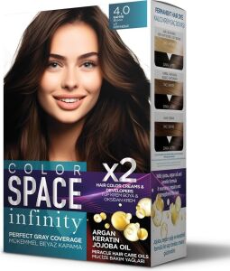 Space Infınıty Set Saç Boyası 4.0 Kahve