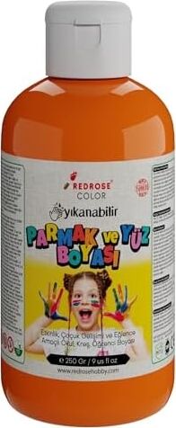 Turuncu Parmak Boyası 250GR