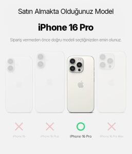 iPhone 16 Pro Için Super-Crystal Magsafe ile Uyumlu Kılıf Arkası Kristal Berraklığında Cam Görünüm Kenarları Darbe Emici Silikon Hybrid Kılıf (Siyah, 16 Pro)