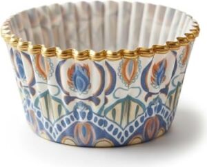 20’li Karışık Renk Muffin Cupcake Kalıbı – Desenli, Fırına Dayanıklı Kağıt Muffin Kalıbı (7 Cm)