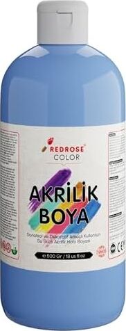 Açık Mavi Akrilik Boya 500 gr