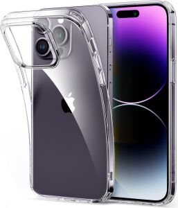 Udilla iPhone 11 Pro Max ile Uyumlu Şeffaf ve Sararmaya Dayanıklı Silikon Kılıf, Extra Ince ve Yumuşak Model (Iphone 11 Pro Max)