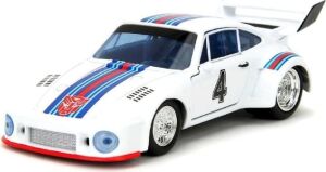 Jada Toys  Efsanevi G1 Serisi Jazz, 1976 Porsche 935 Turbo, 1:32 Ölçek Premium Die-Cast Metal, Sınırlı Üretim Koleksiyon Modeli