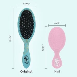 Wet Brush Orijinal Detangler Saç Fırçası, Moana (Zarif Prenses) - Ultra Yumuşak Intelliflex Kıllar - Dolaşık Açıcı Fırça Dolaşıklıklar Içinden Kayar (Islak Kuru ve Hasarlı Saçlar) - Kadın ve