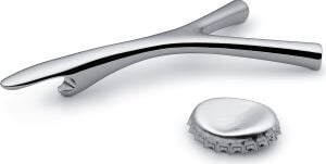 Alessi FGO06 Virgula Divina Şişe Açacağı Paslanmaz Çelik 18/10 Ayna Cilalı
