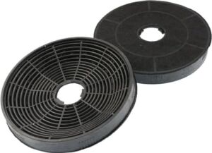 Bacasız Aspiratör ve Davlumbaz Karbon Filtre 2'li, Üç Tırnak 155 mm