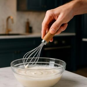 Bambu Mutfak Çırpıcı, Kek Yumurta Çırpıcı, Paslanmaz Çelik, Ergonomik Sap, Dayanıklı, Çok Amaçlı, Ev Tipi, Profesyonel Kullanım, Kolay Temizlik, Şık Tasarım, Uzun Ömürlü, Hafif, Sağlam, Mini!