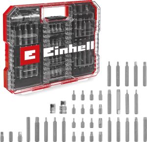Orijinal  Xl-Case Otomotiv Bit Seti – 40 Parça (10 mm Altıgen Saplı Crv Çelik Power Bitler, 10 mm Altıgen 3/8'' ve 1/2'' Kare Lokma Adaptörleri, Saklama Kutusu Dahil) - 49109032