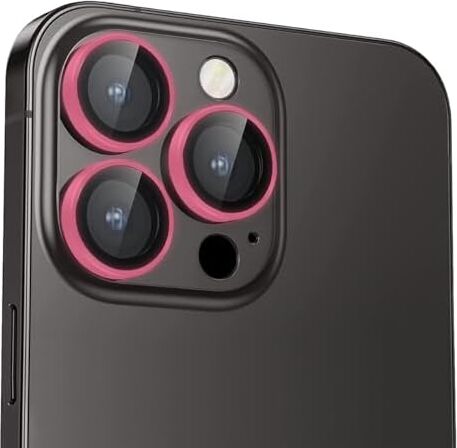 14 Pro Max / 14 Pro Neon Metal Lens Koruyucu (Pink)