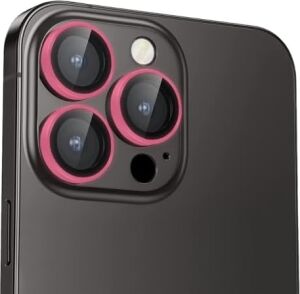 14 Pro Max / 14 Pro Neon Metal Lens Koruyucu (Pink)